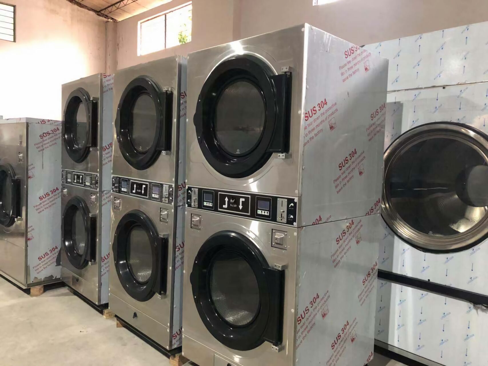 省空间 + 省本钱！全自动双层烘干机，，开店必入(图1)